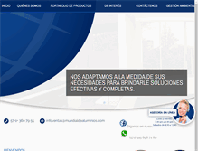 Tablet Screenshot of mundialdealuminios.com